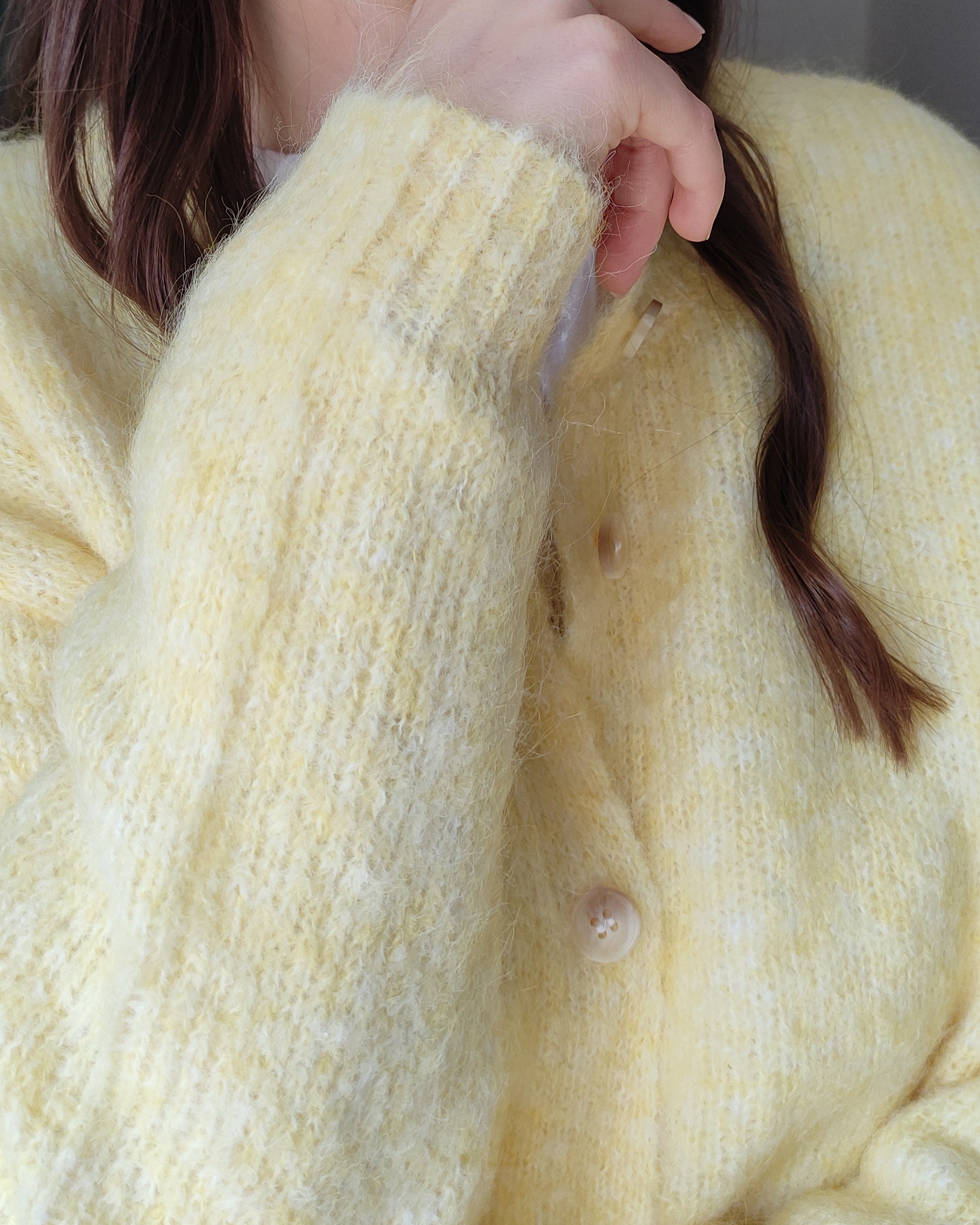 Cardigan punto Elia Amarillo