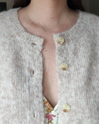 Cardigan punto Elia Taupe
