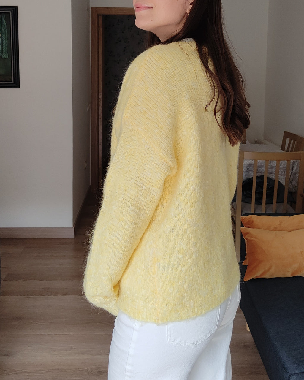 Cardigan punto Elia Amarillo