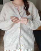 Cardigan punto Elia Taupe