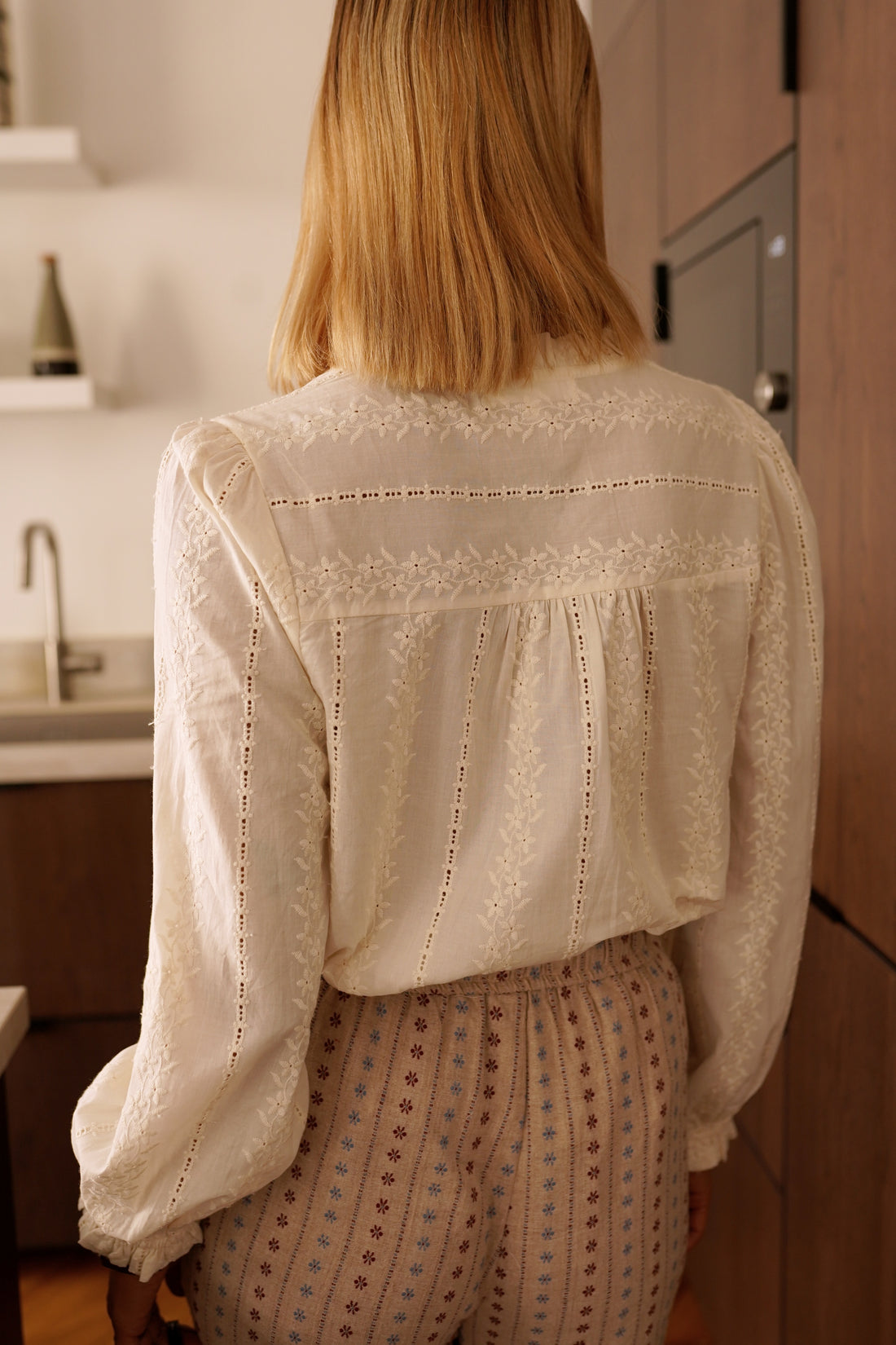Blusa bordada Marie